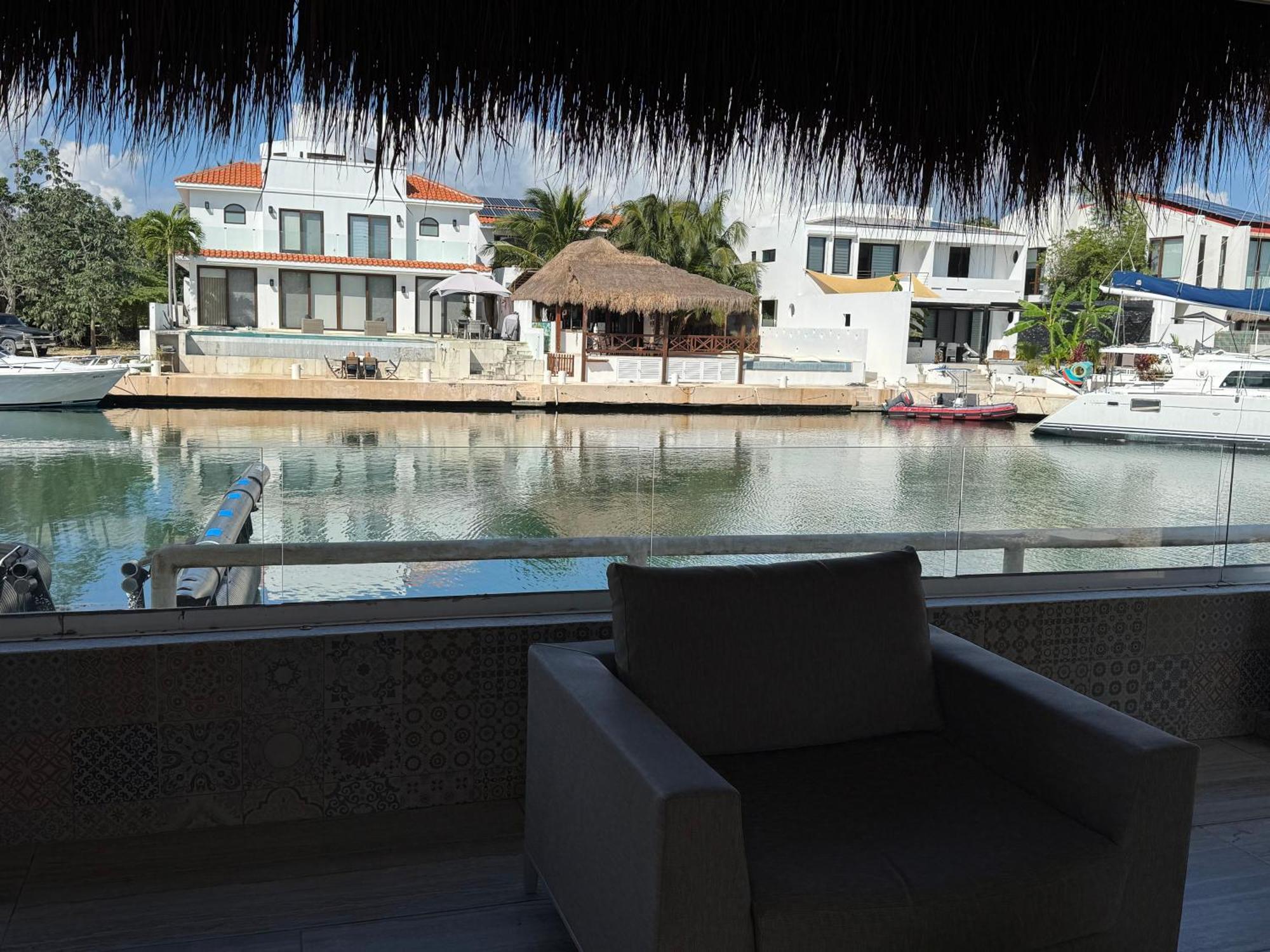 Casa Buda Villa Riviera Maya Puerto Aventuras Muelle Privado מראה חיצוני תמונה