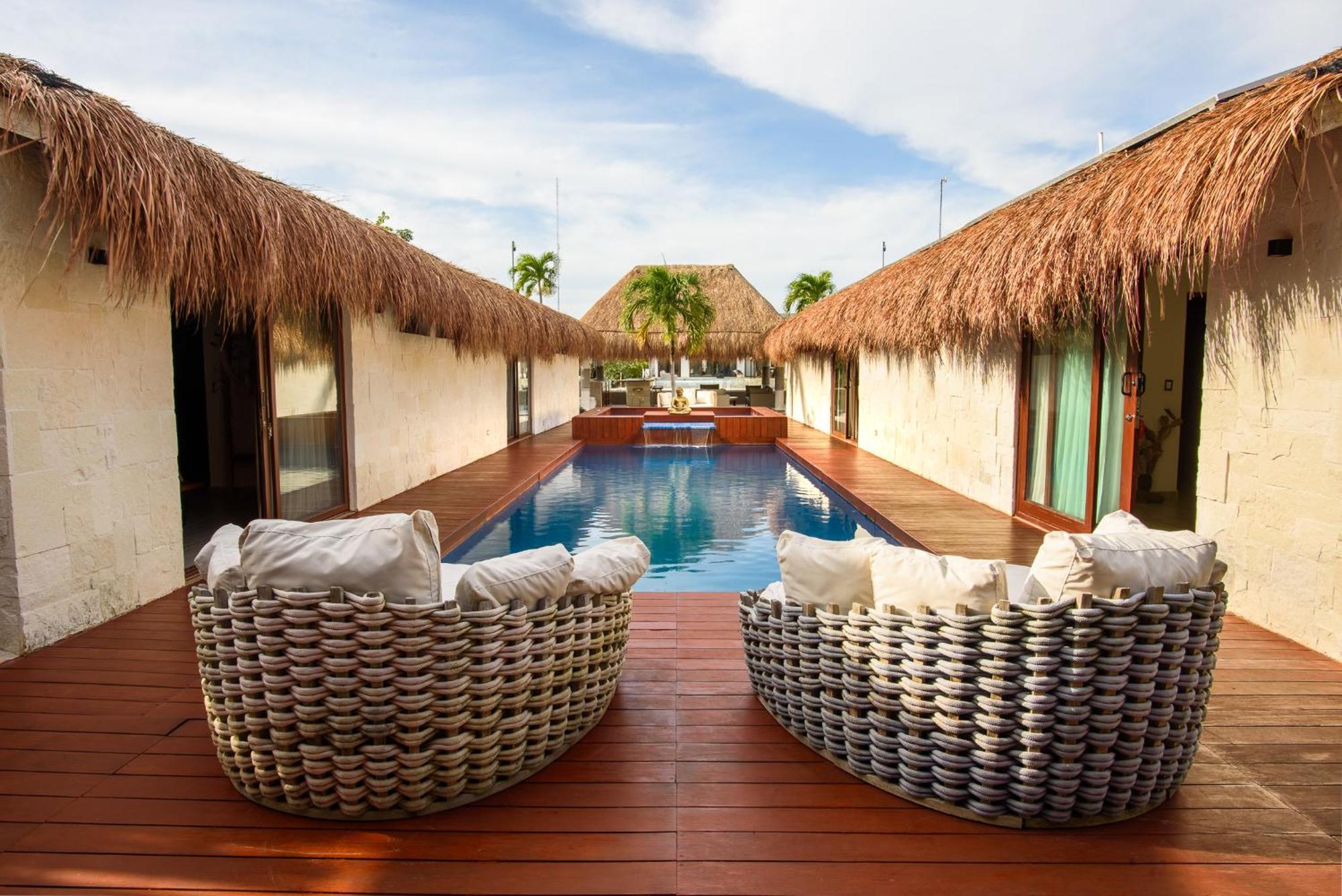 Casa Buda Villa Riviera Maya Puerto Aventuras Muelle Privado מראה חיצוני תמונה