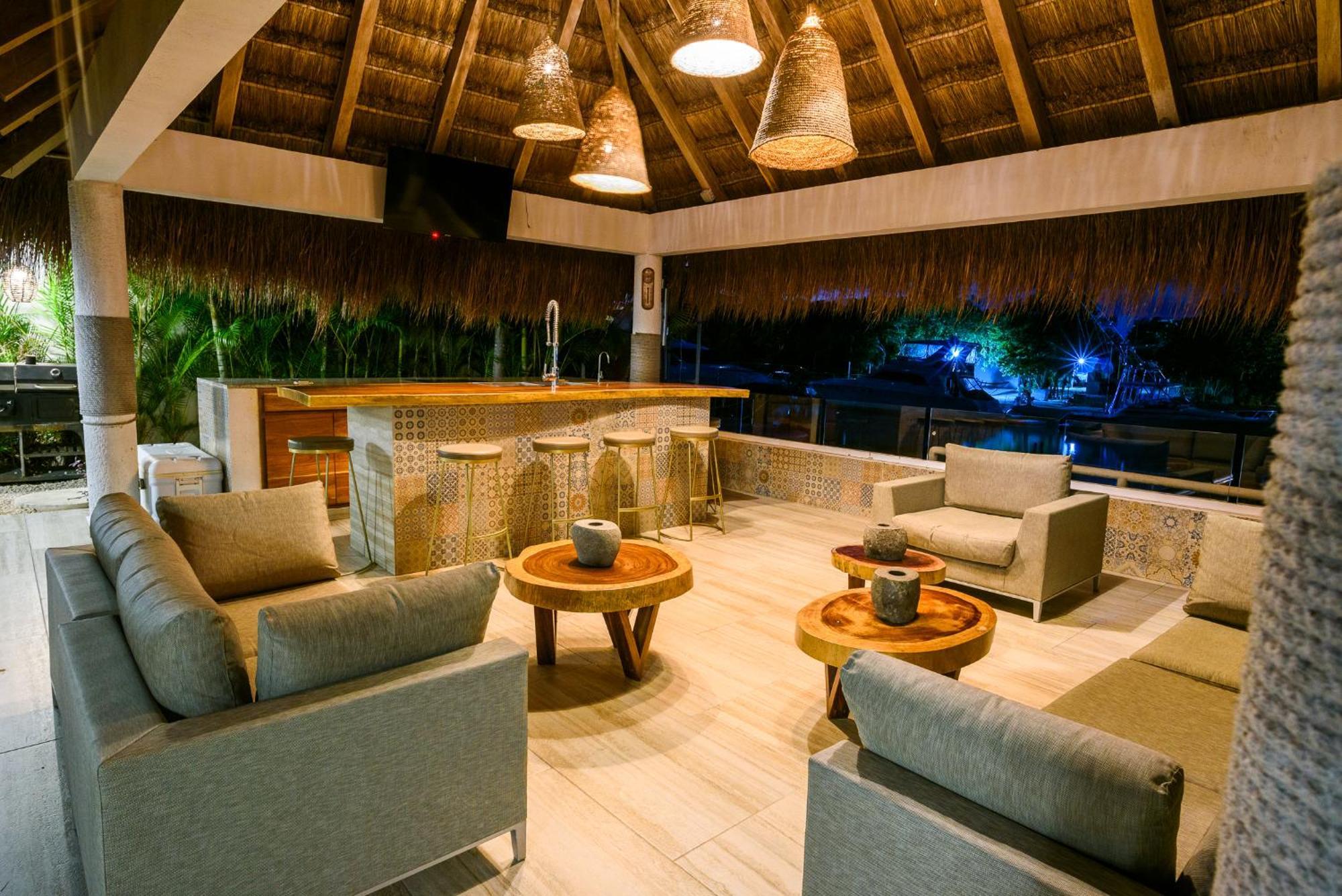 Casa Buda Villa Riviera Maya Puerto Aventuras Muelle Privado מראה חיצוני תמונה
