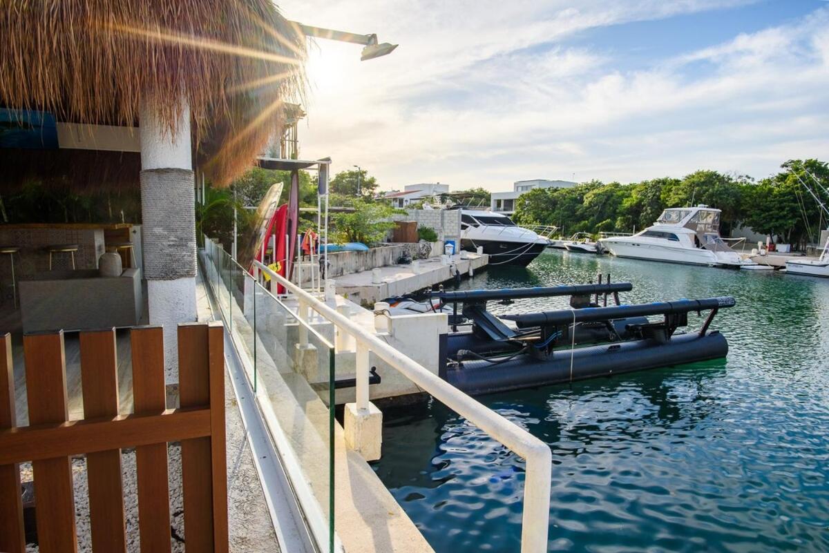 Casa Buda Villa Riviera Maya Puerto Aventuras Muelle Privado מראה חיצוני תמונה