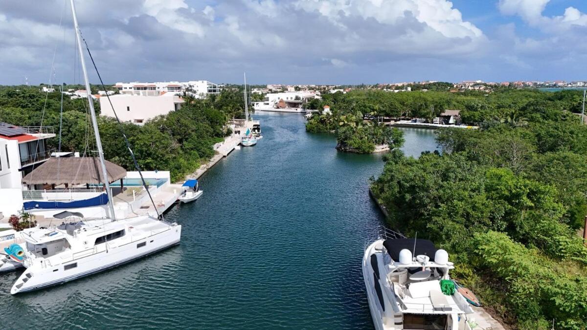Casa Buda Villa Riviera Maya Puerto Aventuras Muelle Privado מראה חיצוני תמונה