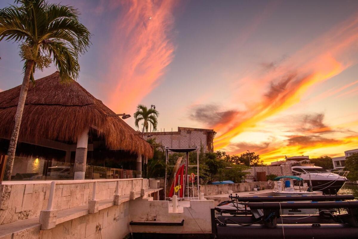 Casa Buda Villa Riviera Maya Puerto Aventuras Muelle Privado מראה חיצוני תמונה