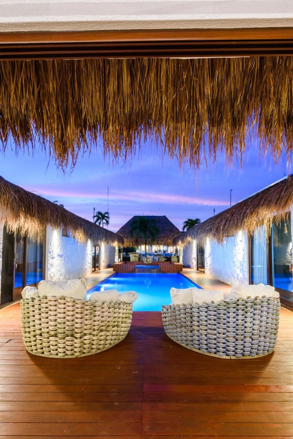 Casa Buda Villa Riviera Maya Puerto Aventuras Muelle Privado מראה חיצוני תמונה
